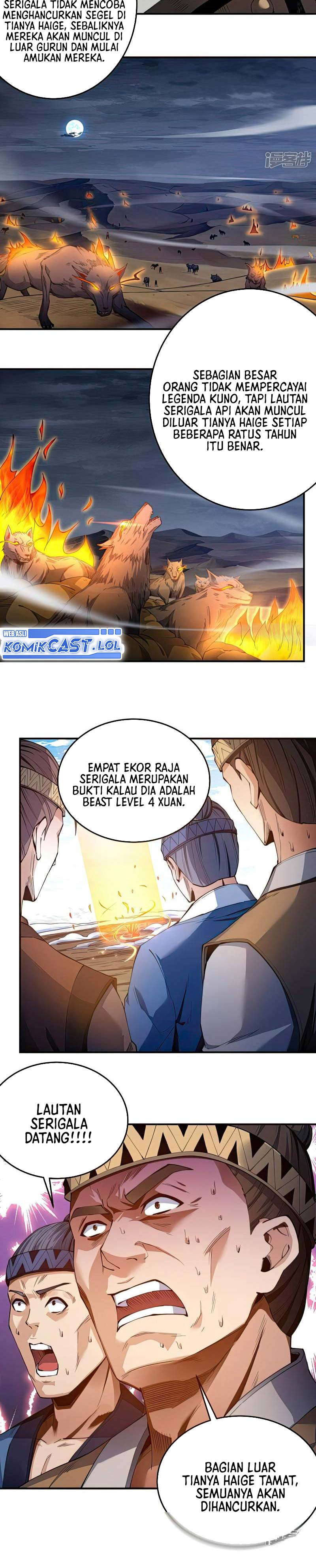 God of Martial Arts chapter 587